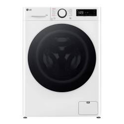 LG F4Y513WWLN1 13kg white washing machine front view