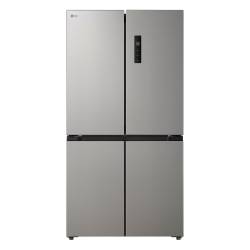 LG GMM41MSBEM multi door fridge freezer in silver finish