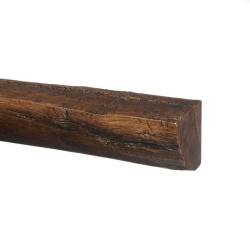 Lockstone 54 inch Geocast Rustic Dark Oak Beam Quadrant