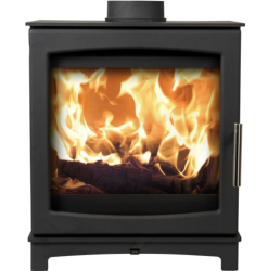 Mi Fires Large FlickrFLAME Wood Stove