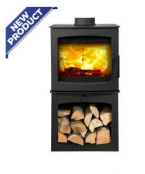 Mi Fires Tinderbox Small on Log Box Wood Stove