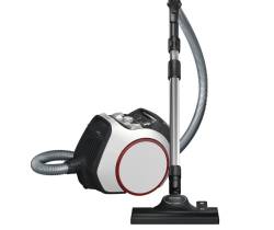 Miele Boost CX1 Bagless Vacuum Cleaner in Lotus White – Side View
