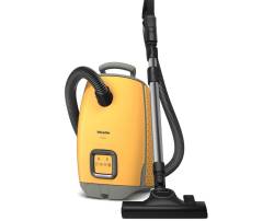 Miele GuardL1flex Vacuum Cleaner in Sunset Yellow – Full View