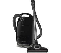 Miele GuardM1C&DFlex Cylinder Vacuum – Obsidian Black – Front View