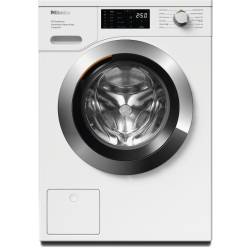Miele WEE385 WCS Washing Machine in Lotus White – Front View