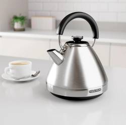 Morphy Richards 100130 Venture Pyramid Kettle – Brushed Stainless Steel