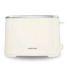 Morphy Richards 222065 2 Slice Toaster - Cream