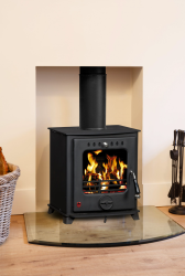 Mulberry Shaw 10kW Multi Fuel Stove - Matt Black