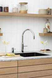 Quooker FNRCHR Fusion Round Tap in Polished Chrome – 5-in-1 kitchen tap
