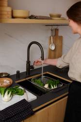 Quooker FTGME Front Tap in Gunmetal – 3-in-1 modern kitchen tap