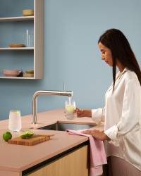 Quooker FTSST Front Tap in Stainless Steel – 3-in-1 modern kitchen tap