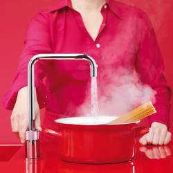 Quooker Nordic Square Polished Chrome Single Tap 