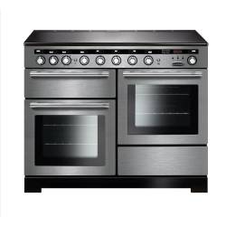 Rangemaster EDL110EISSC - 110cm Encore Deluxe Electric Induction Stainless Steel Chrome Range Cooker 117410