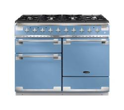 Rangemaster ELS110DFFCA - 110cm Elise Dual Fuel China Blue Range Cooker 94230