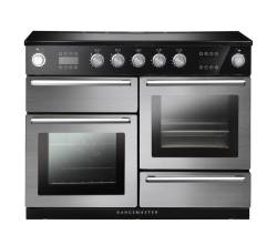 Rangemaster NEX110SOEISSC - 110cm Nexus Steam Electric Induction Stainless Steel Chrome Range Cooker 119820