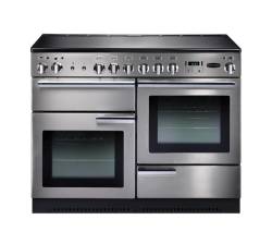 Rangemaster PROP110ECSSC - 110cm Professional + Electric Ceramic Stainless Steel Chrome Range Cooker 83420