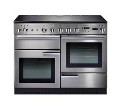 Rangemaster PROP110EISSC - 110cm Professional + Electric Induction Stainless Steel Chrome Range Cooker 85310