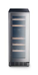 Rangemaster RWC3018SS 30cm wine cabinet in stainless steel with stainless steel trim