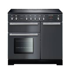 Rangemaster Toledo + TOLP90EISLC - 90cm Electric Induction Slate Chrome Range Cooker