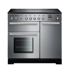 Rangemaster Toledo + TOLP90EISSC - 90cm Electric Induction Stainless Steel Chrome Range Cooker