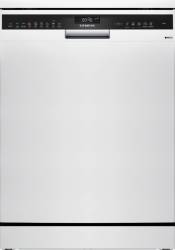 Siemens SN25EW13CE iQ500 white freestanding dishwasher, Dalzells