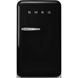 Smeg FAB10RBL5 50s Style Retro Fridge - Black