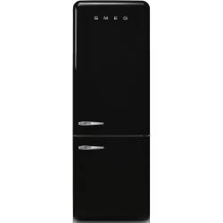 Smeg FAB38RBL5 50s Style Black Fridge Freezer