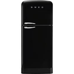 Smeg FAB50RBL5 50s Style Black Fridge Freezer