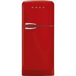 Smeg FAB50RRD5 50s Style Retro Fridge Freezer - Red