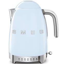 Smeg KLF04PBUK 50s Style Variable Temperature Kettle - Pastel Blue