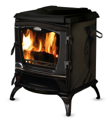 Stanley Lismore Multi-Fuel ECO Stove - Black Enamel