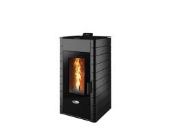 Stanley Solis K1700 Black Pellet Stove - K1700-2-SP BLKFLT