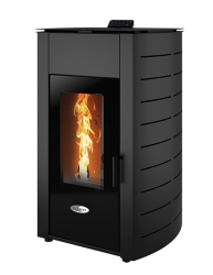 Stanley Solis K1700 Black Pellet Stove - K1700-2-SP BLKCUR
