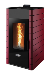 Stanley Solis K2300 Claret Pellet Stove - K2300-2-SP CLTFLT