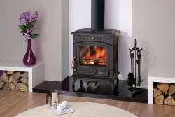 Stanley Tara Eco Multi Fuel Stove - Matt Black 