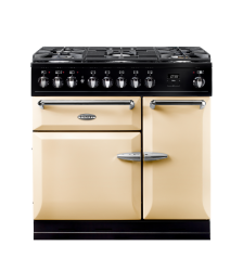 Supreme Deluxe Cream 90cm Dual Fuel Range Cooker