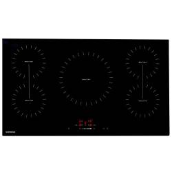 Top view of the NordMende HCI901FL 90cm Frameless Induction Hob