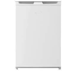 Zenith ZLS4584W undercounter fridge with LED lighting and shelves