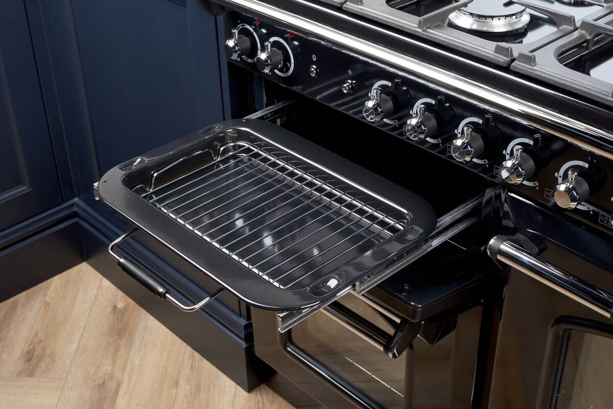 rangemaster infusion inf90eiss 90cm induction stainless steel range cooker