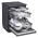 14 place setting LG DF587HMS in matte black with smart ThinQ features