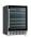 Angled view of the NordMende WC46IX dual zone wine cooler