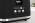 Button view on the Morphy Richards Signature 4 Slice Toaster - Black