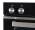 Close-up of rotary knobs showing cooking mode icons