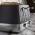 Close-up of variable browning controls on Morphy Richards 4-slice toaster