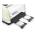 Crumb tray on the  Morphy Richards Cream Venture 4 Slice Toaster
