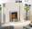Dimplex Opti-Myst Sacramento Chrome Inset Fire