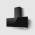 Elica Aplomb 90cm Chimney Cooker Hood - Black