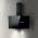 Elica Shy 90cm Cooker Hood - Black