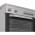 Freestanding Hotpoint electric cooker with ceramic hob and double oven