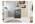 Graphite finish Hoover HLEC8TRGR tumble dryer in kitchen setting